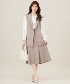 ANY SIS 【UVカット・接触冷感・吸水速乾】スマートビューティストレッチ  ジレ