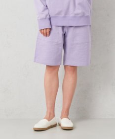 JOSEPH ABBOUD MOUNTAIN 【SPACE／UNISEX】オーガニックコットン使用 ヴィンテージインレー ショートパンツ