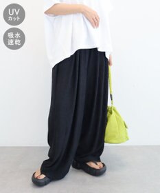 Green Parks ウェーブジャガードコクーンイージーパンツ