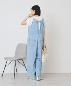 AMERICAN HOLIC バックリボンデニムオールインワン