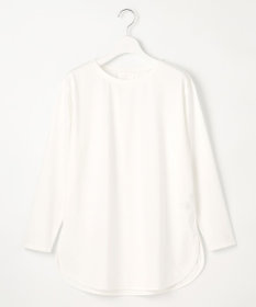 J.PRESS LADIES 【吸水速乾】プレーティングジャージー シャツテール カットソー