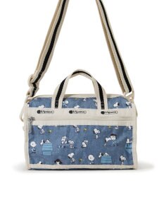 LeSportsac MINI DUFFEL CROSSBODY/ピーナッツハッピーパルズ