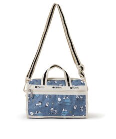 LeSportsac MINI DUFFEL CROSSBODY/ピーナッツハッピーパルズ