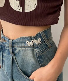 WEGO キラキラウエスト調節クリップ