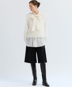 23区 S 【GOLD LABEL】エコスウェード キュロット パンツ