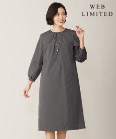 J.PRESS LADIES L 【WEB限定・洗える】グレイス メモリータフタ ワンピース