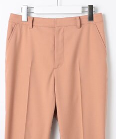 J.PRESS LADIES 【洗える】ポリエステルレーヨンマイクロギャバストレッチ テーパード パンツ