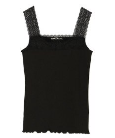 earth music&ecology レーススクエアキャミソール