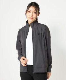 FILA GOLF／marie claire 【FILA GOLF】スタンドカラーフルジップブルゾン