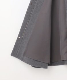 組曲 L ショートビーバー ステンカラー コート