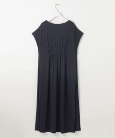 ANY SIS 【接触冷感・UVカット・洗える】ハイストレッチスムースサイドプリ－ツ ワンピース