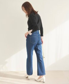 Feroux ランダムパールデニム パンツ