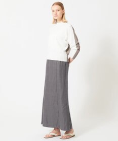 BEIGE， BURDOCK / Iラインスカート