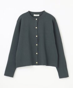 ANY 【UVカット・洗濯機可】クロップド丈スナップカーディガン