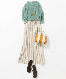 23区 【CLASSY.6月号掲載】ビジュー フラット サンダル