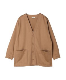 earth music&ecology ヘリンボーン調Ｖネックカーディガン