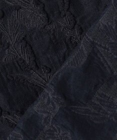 23区 【先行予約】ボタニカル カットジャガード ペプラムブラウス