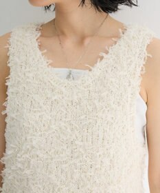 Green Parks ・ｓｗｉｎｇ　ｂｙ　２ｗａｙチュールヤーンベスト