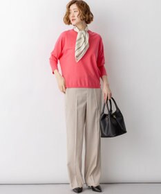 23区 manipuri  バルーンバンダナプリント シルク スカーフ