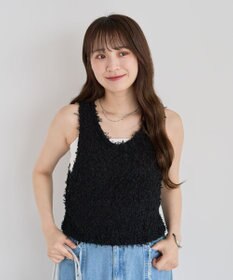 Green Parks ・ｓｗｉｎｇ　ｂｙ　２ｗａｙチュールヤーンベスト