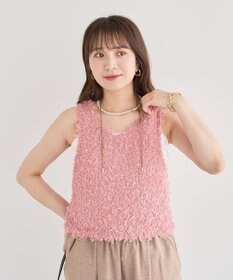 Green Parks ・ｓｗｉｎｇ　ｂｙ　２ｗａｙチュールヤーンベスト