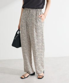 Green Parks 柄イージーパンツⅢ（テーパード）