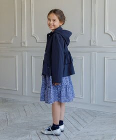 組曲 KIDS 【110-140㎝】【撥水】フリル マウンパ