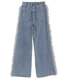 earth music&ecology サイドチュールデニムパンツ