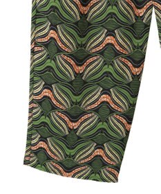 Green Parks 柄イージーパンツⅢ（テーパード）