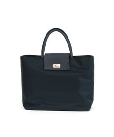 UNBILLION VERYコラボ　ペルケ perche / 牛革フラップナイロントートバッグ