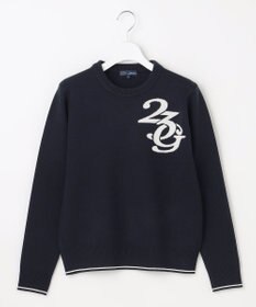 23区GOLF 【WOMEN】ロゴグラフィックもちもちニット