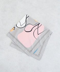 Green Parks ・モダンパターンスカーフ　９０×９０