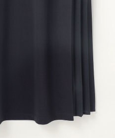 ANY SIS 【接触冷感・UVカット・洗える】ハイストレッチスムースサイドプリ－ツ ワンピース