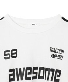 WEGO ゲームグラフィック2ラインショートスウェット