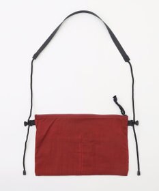 JOSEPH ABBOUD MOUNTAIN 【軽量/ECO撥水/小さくたためる】ナイロンフライリップサコッシュ