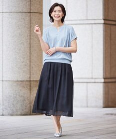 J.PRESS LADIES S 【WEB限定カラーあり・洗える】 ブライトスパンボイル スカート