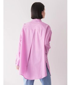 AMERICAN HOLIC イージーケアバンドカラーシャツチュニック