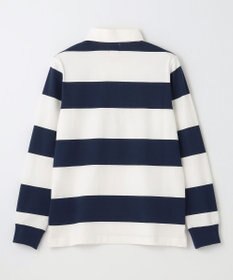 J.PRESS KIDS 【140-170cm】J.ボーダー ラガーシャツ