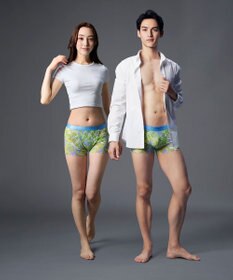 WACOAL MEN WACOAL MEN ユニセックス ボクサーパンツ 【レースボクサー】 通気性 すっきり設計(フロント) 前閉じ 下着 WT8823 /ワコールメン