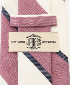 J.PRESS MEN 【LINEN MIX COLLECTION】 レジメンタル ネクタイ