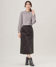 J.PRESS LADIES 【洗える】ハイブリッドAIRDUROY スカート