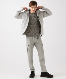 JOSEPH ABBOUD MOUNTAIN スラブシャンブレーストレッチ ブルゾン