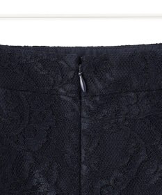 ICB 【洗える】ナイロンラッセルレース ナロースカート