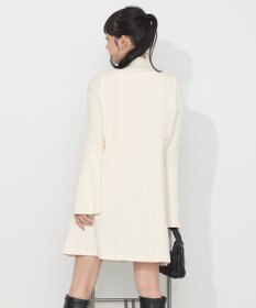 earth music&ecology ツイードミニワンピース