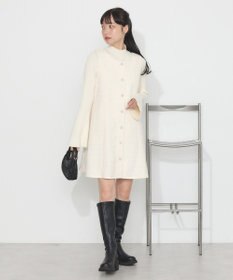 earth music&ecology ツイードミニワンピース