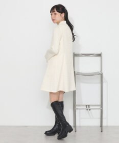 earth music&ecology ツイードミニワンピース