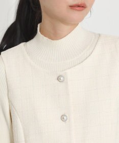 earth music&ecology ツイードミニワンピース