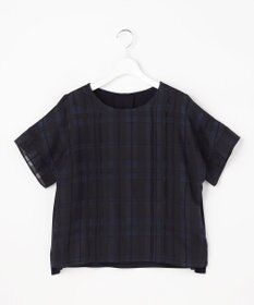 J.PRESS LADIES L 【一枚で着映え】シャドーチェック カットソー