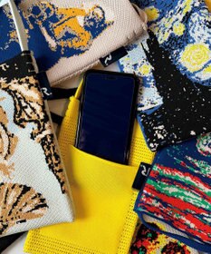 ROOTOTE 8350【スマホ入れ】LT.サコッシュ.ami.アート-A