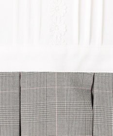 組曲 KIDS  【110-140㎝】 チェックワンピース＆ドビージャケットセット